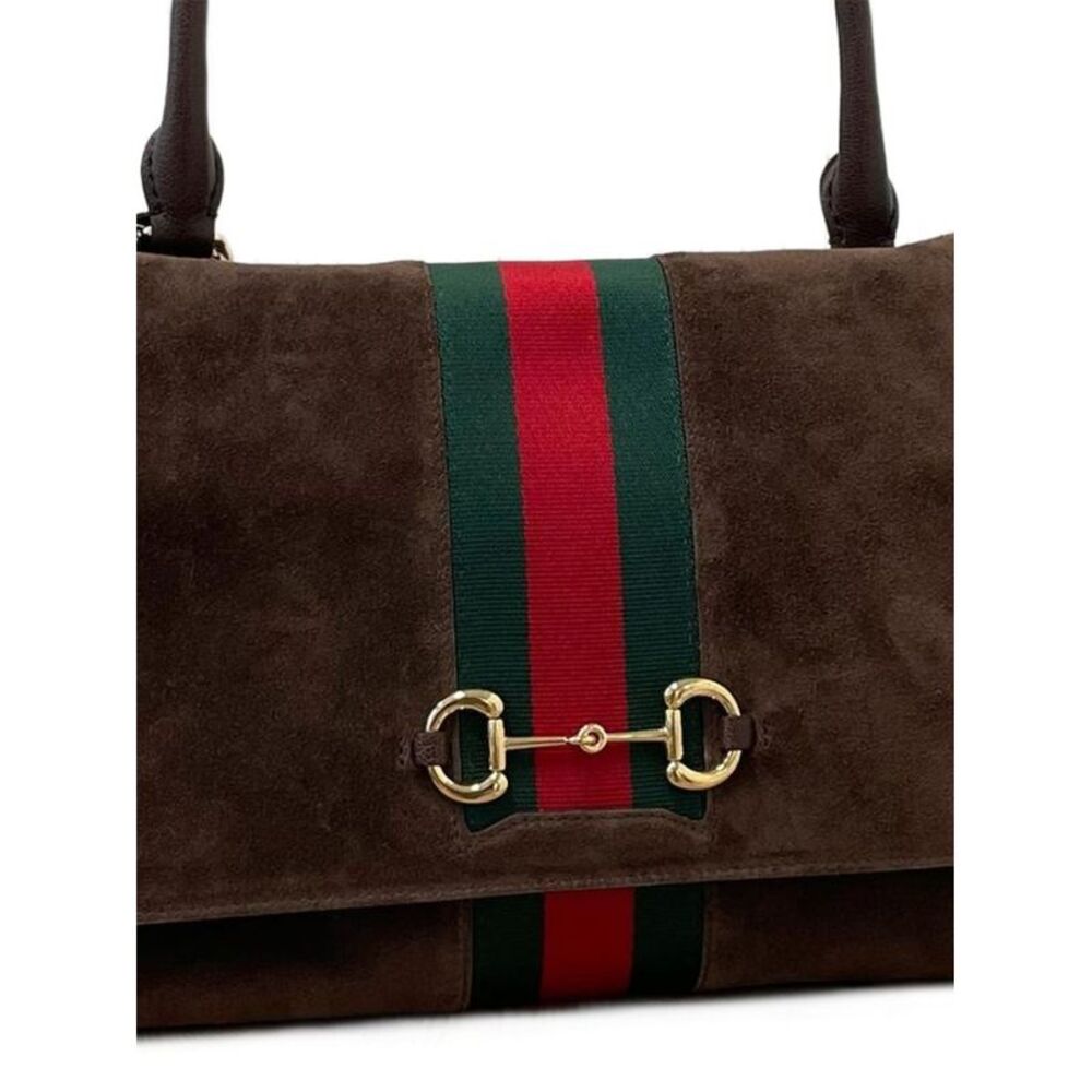 Gucci Women Paparazzo Medium Leather Handbag - Picture 2 of 2